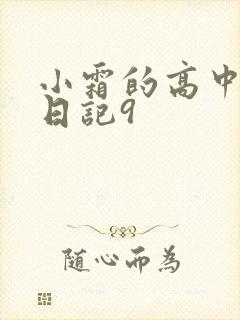 小霜的高中成长日记9封面