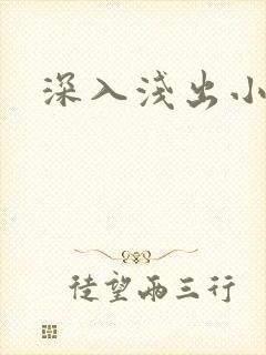 深入浅出小说