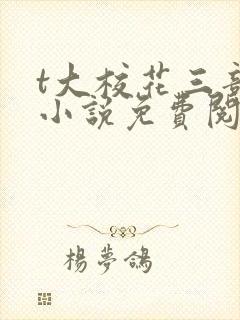 t大校花三部曲小说免费阅读全文