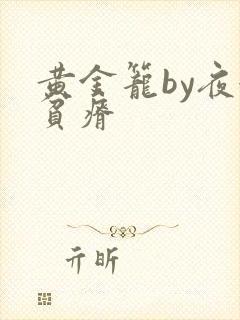 黄金笼by夜很贫瘠封面