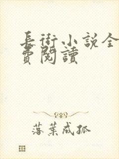 长街小说全文免费阅读