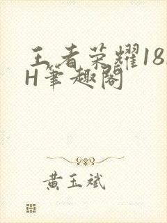 王者荣耀18rH笔趣阁