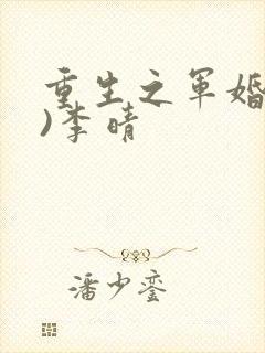重生之军婚(h)李晴
