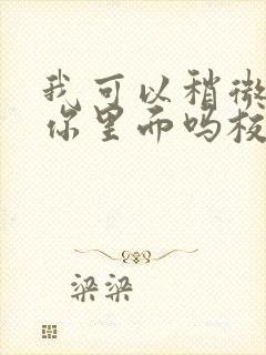 我可以稍微放进你里面吗校园版