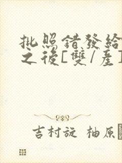 批照错发给情敌之后[双/产]