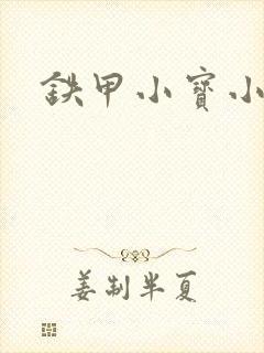 铁甲小宝小百合封面