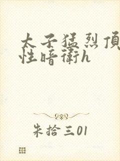 太子猛烈顶弄双性暗卫h封面