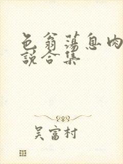 色翁荡息肉欲小说合集