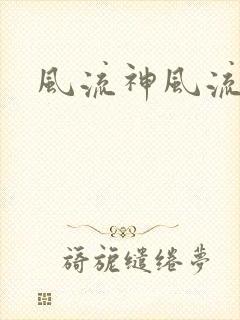 风流神风流记封面