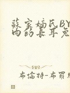 苏家嫡氏BY吃肉的长耳兔