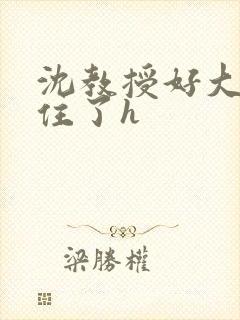 沈教授好大含不住了h封面