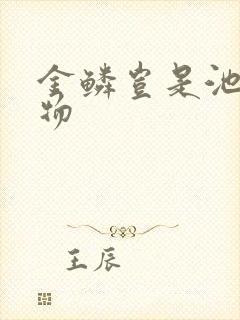 金鳞岂是池中之物封面