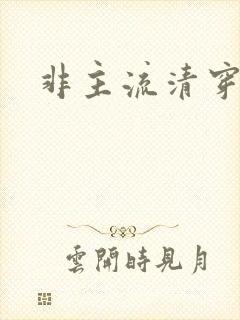非主流清穿