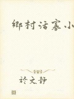 乡村活寡小说封面