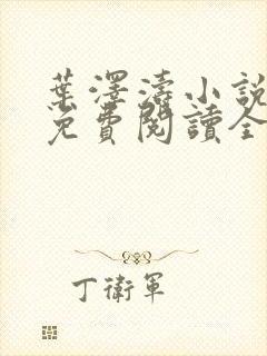 叶泽涛小说全文免费阅读全文