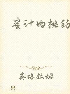 蜜汁肉桃的简介