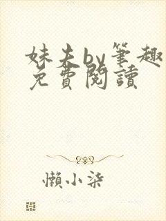 妹夫by笔趣阁免费阅读封面