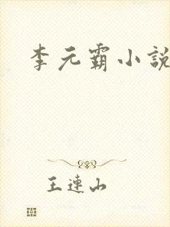 李元霸小说