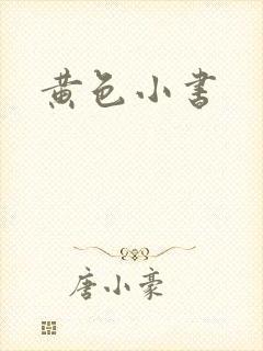黄色小书封面