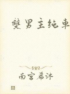 双男主纯车骨科