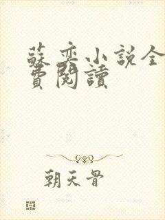 苏奕小说全文免费阅读