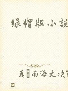 绿帽版小说