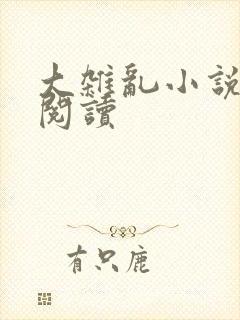 大杂乱小说目录阅读