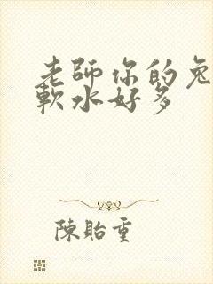 老师你的兔子好软水好多