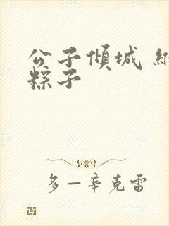 公子倾城 维和粽子