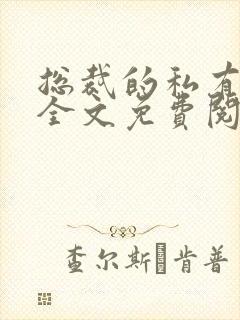 总裁的私有宝贝全文免费阅读