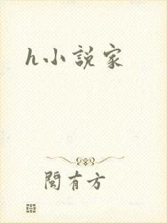 h小说家封面