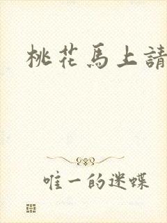 桃花马上请长缨