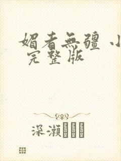 媚者无疆 小说 完整版