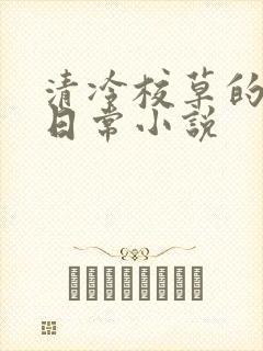 清冷校草的堕落日常小说