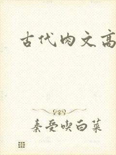 古代肉文高辣文
