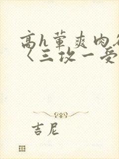 高h荤爽肉欲文〈三攻一受