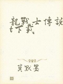 龙战士传说txt下载