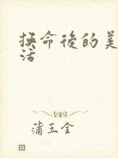 换命后的美好生活封面