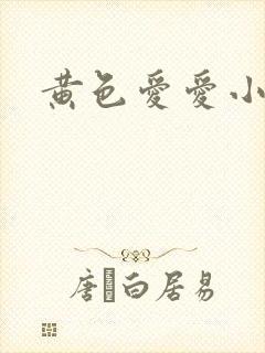 黄色爱爱小说