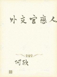 外交官恋人小说