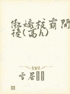 傲娇校霸开荤以后(高h)