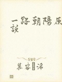 一路朝阳原著小说