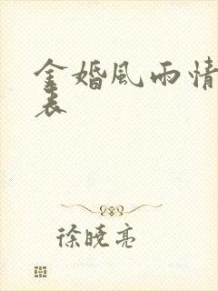 金婚风雨情演员表