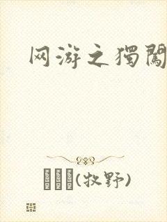 网游之独闯天涯