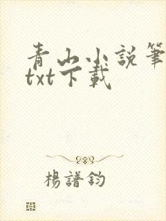 青山小说笔趣阁txt下载
