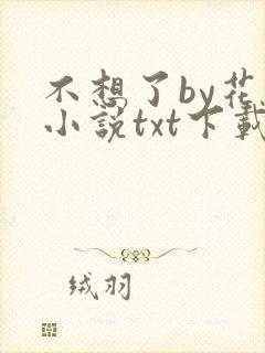 不想了by花卷小说txt下载
