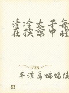 清冷太子每日都在挨龠中醒来小说封面