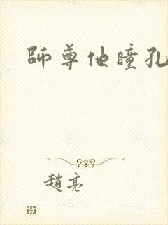 师尊他瞳孔地震封面