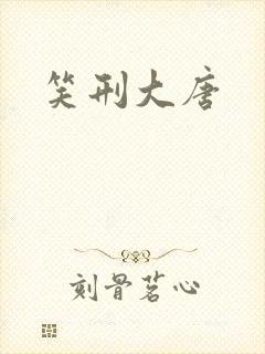 笑刑大唐封面