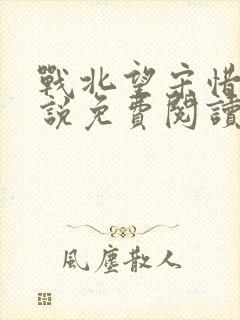 战北望宋惜惜小说免费阅读全文